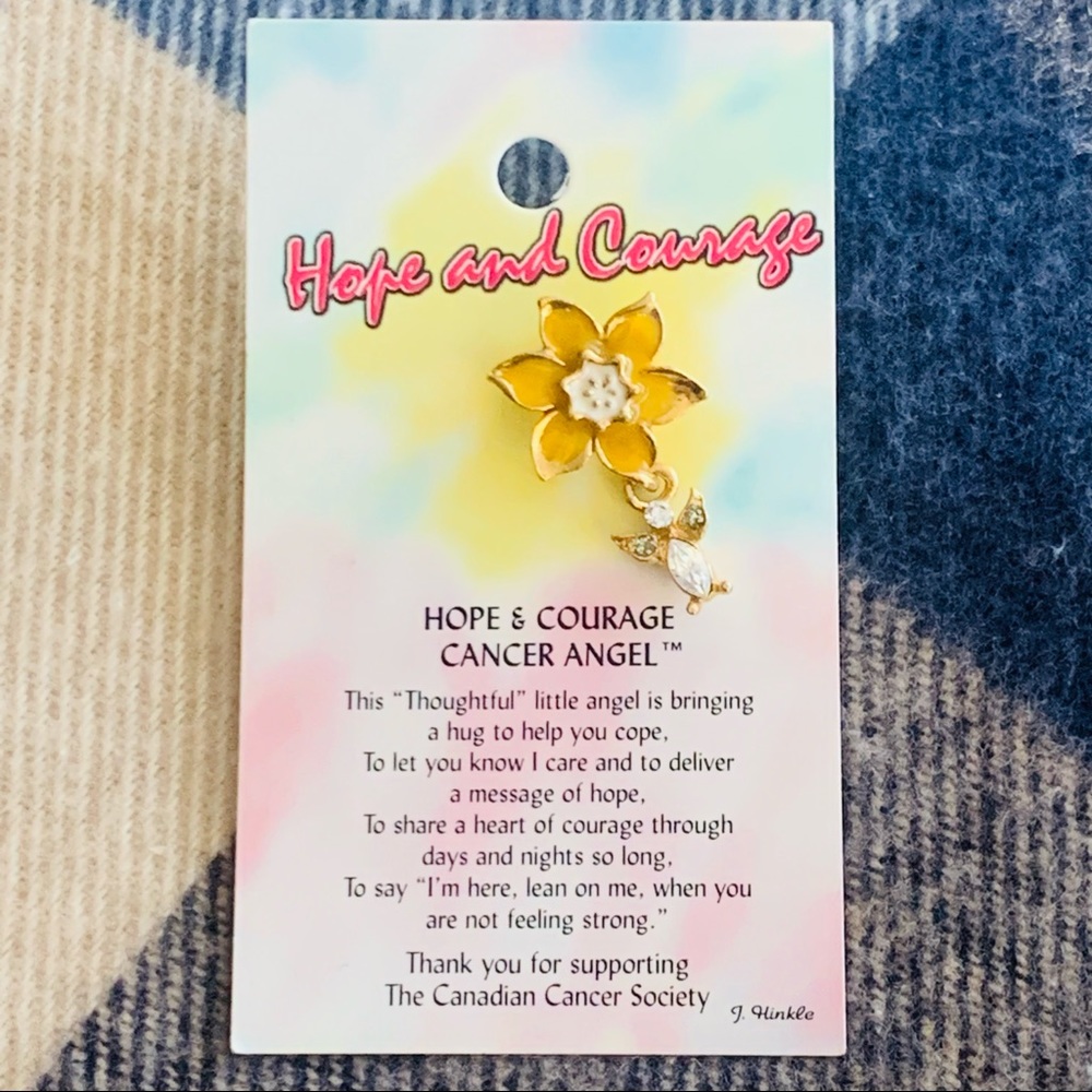 ♥️ 3/$30 ♥️ Thoughtful Little Angels 👼 Hope & Courage Cancer Angel